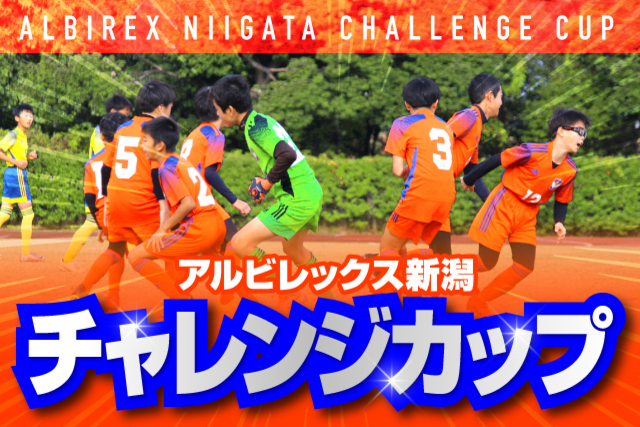 【8月20日（土）熊本戦】『アルビレックス新潟チャレンジカップ』U-10 参加チーム募集のお知らせ